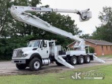 (Graysville, AL) Terex/Hi-Ranger TM125, Articulating & Telescopic Material Handling Bucket Truck rea
