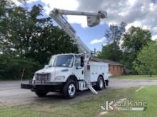 (Graysville, AL) Altec L42M, Over-Center Material Handling Bucket Truck center mounted on 2017 Freig