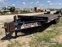 2007 Interstate 12BST T/A Tagalong Trailer, Municipally Owned Rust Damage, Ramps Function, Deck Boar