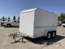 1997 TPD Trailers CR712T Cargo Trailer Road Worthy, Rust Damage