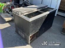 (Dixon, CA) Commercial Refrigerator. (Seller States Turns On. Used. Surface Rust.) NOTE: This unit i