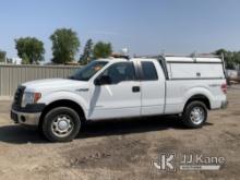 2012 Ford F150 4x4 Extended-Cab Pickup Truck Runs & Moves) (Rust Damage, Paint Damage, Body Damage