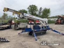 Skylift MDS6000-LP, Back Yard Digger Derrick mounted on 2016 SkyLift Tracked Back Yard Carrier, To B