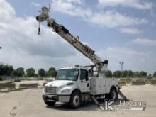 Altec DC47-TR, Digger Derrick rear mounted on 2015 Freightliner M2 106 Utility Truck Runs, Moves, & 