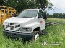 2005 GMC C5500 Cab & Chassis Not Running, Condition Unknown, Parts Truck