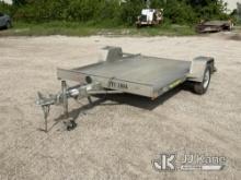 2020 Aluma Cracked Frame Trailer: 14ft 10in x 7ft 9in Deck: 10ft x 5ft 8in Overdeck: 3ft 2in x 9in R