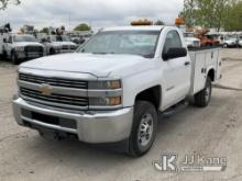 2015 Chevrolet Silverado 2500HD Service Truck Runs & Moves) (Has A Rattle In The Engine When You Fir