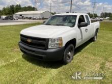 2012 Chevrolet Silverado 1500 Extended-Cab Pickup Truck Runs & Moves) (Jump to Start, Check Engine L