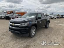2015 Chevrolet Colorado 4x4 Extended-Cab Pickup Truck Runs, Moves, Engine Light, Cracked Windshield