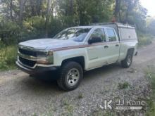 (Hagerstown, MD) 2016 Chevrolet Silverado 1500 4x4 Extended-Cab Pickup Truck Runs and Moves, Check E