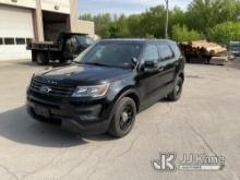 (Fairport, NY) 2018 Ford Explorer AWD Police Interceptor 4-Door Sport Utility Vehicle Runs & Moves)