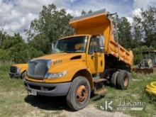 (Fort Wayne, IN) 2012 International 4300 DuraStar Dump Truck Runs, Moves & Operates) (Per Seller: Co