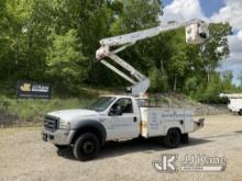 (Shrewsbury, MA) Altec AT37-G, Articulating & Telescopic Bucket Truck mounted behind cab on 2006 For