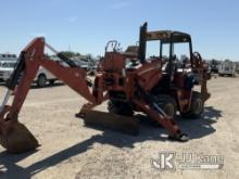 2007 DITCH WITCH RT75H Rubber Tired Vibratory Cable Plow/Trencher Runs, Moves, Operates, Sells With 