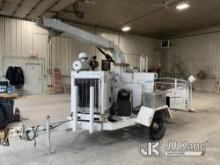 1998 Bandit 250XP Chipper (12in Disc), trailer mtd. No Title) (Not Running, Condition Unknown, Crank