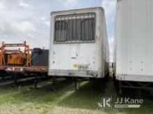 1988 Utility Trailer Manufacturer T/A Van Body Trailer, GVWR: 65,000 lbs. Unit Can Be Towed.  It Has