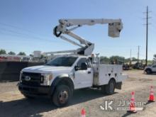 Altec AT40G, Articulating & Telescopic Bucket Truck mounted behind cab on 2017 Ford F550 4x4 Service