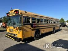 (Plymouth Meeting, PA) 2010 Blue Bird All American School Bus Runs & Moves, Body & Rust Damage