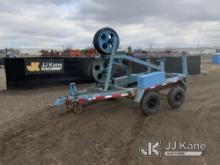 1978 Hycaloader TCF-51-T T/A Conductor Bull Wheel/Tensioner Trailer No Title