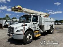 (Plymouth Meeting, PA) Terex/HiRanger SC42, Over-Center Bucket Truck center mounted on 2011 Freightl