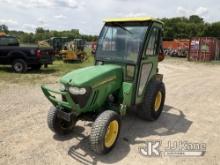 (Charlotte, MI) John Deere 2520 Tractor Runs, Moves, Rust, 3-Point Does Not Move, PTO Condition Unkn