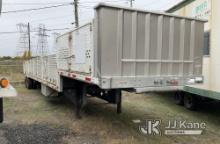 (Plymouth Meeting, PA) 2013 Manac Drop-Deck Flatbed Trailer Minor Body Damage, Missing Data Plate