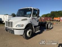 2015 Freightliner M2 106 Cab & Chassis Runs, Moves, Cracked Windshield, No Passenger Side Window Or 