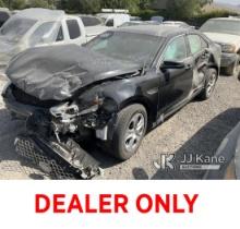 2015 Ford Taurus AWD 4-Door Sedan Not Running, Has Open Recall, No Key, Wrecked