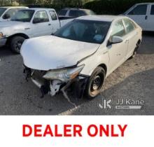 (Jurupa Valley, CA) 2017 Toyota Camry Hybrid 4-Door Sedan Not Running, Front End Collision Damage
