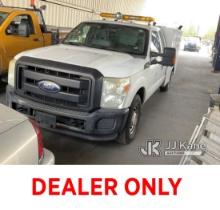 (Jurupa Valley, CA) 2011 Ford F-250 SD Extended-Cab Pickup Truck Runs, Does Not Shift Into Reverse