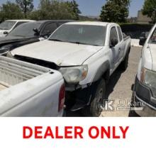 (Jurupa Valley, CA) 2015 Toyota Tacoma Extended-Cab Pickup Truck, Does not start or move. Runs Does