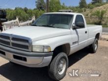 (Castle Rock, CO) 1999 Dodge Ram 1500 4x4 Pickup Truck Runs & Moves) (ABS Light On, Ac/Heater Blower