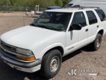 (Castle Rock, CO) 2000 Chevrolet Blazer 4x4 4-Door Sport Utility Vehicle Runs & Moves