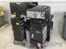 (Salt Lake City, UT) Pallet w/Computers & Equipment NOTE: This unit is being sold AS IS/WHERE IS via