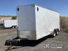 2016 Wells Cargo 16ft T/A Enclosed Trailer Towable