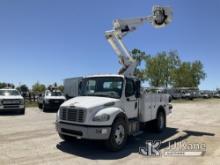 (Kansas City, MO) Altec TA40, Articulating & Telescopic Bucket mounted behind cab on 2017 Freightlin