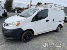 (Charlotte, NC) 2017 Nissan NV200 Mini Cargo Van Runs & Moves) (Multiple Dash Warning Lights On, Bod
