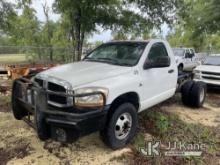 2006 Dodge RAM 3500 4x4 Cab & Chassis, (Co-op Owned) Runs & Moves