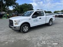 (Charlotte, NC) 2016 Ford F150 4x4 Extended-Cab Pickup Truck Duke Unit) (Runs & Moves) (Body Damage
