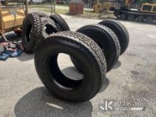 (3) 385/65R22.5 Tires NOTE: This unit is being sold AS IS/WHERE IS via Timed Auction and is located 