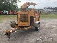 2014 Bandit Industries 200 UC Chipper (12in Disc), trailer mtd No Title) (Not Running, Condition Unk