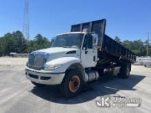2012 International 4400 Dump Stake Truck, Co-Op Unit, (Seller Replaced Starter and Batteries May 202
