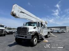 Altec A77-T, Articulating & Telescopic Material Handling Bucket Truck rear mounted on 2019 Internati