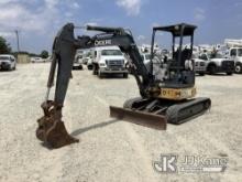 (Villa Rica, GA) 2014 John Deere 35G Mini Hydraulic Excavator Runs, Moves & Operates) (Must Hold Dow