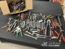 Hand Tools (Used) NOTE: This unit is being sold AS IS/WHERE IS via Timed Auction and is located in J