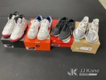 4 Pairs Of Shoes (New) NOTE: This unit is being sold AS IS/WHERE IS via Timed Auction and is located