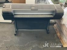 (Jurupa Valley, CA) HP Designjet Printer No Plug (Used) NOTE: This unit is being sold AS IS/WHERE IS