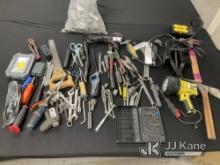 Hand Tools (Used) NOTE: This unit is being sold AS IS/WHERE IS via Timed Auction and is located in J