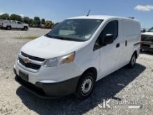 2015 Chevrolet City Express Cargo Van Jump to start, runs and moves. TPMS and airbag light on.