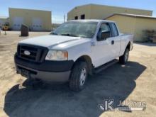 2007 Ford F150 4x4 Extended-Cab Pickup Truck Runs & Moves) (Rust damage